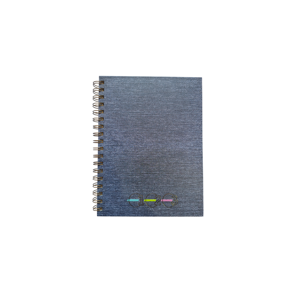 Бележник със спирала Keskin – 3 секции, твърда корица, 100 листа