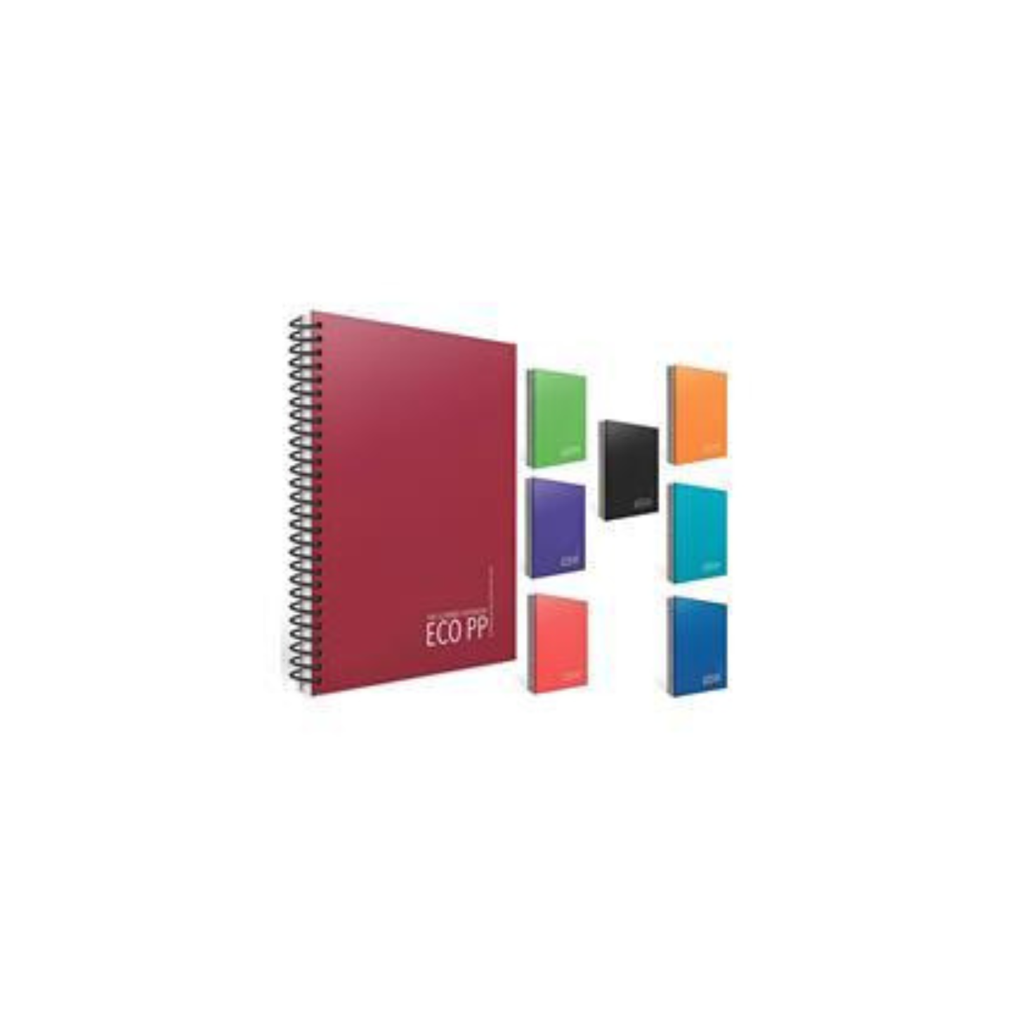 Тетрадка спирала GIPTA ECO A4 – PP корица, 100 листа, малки квадратчета