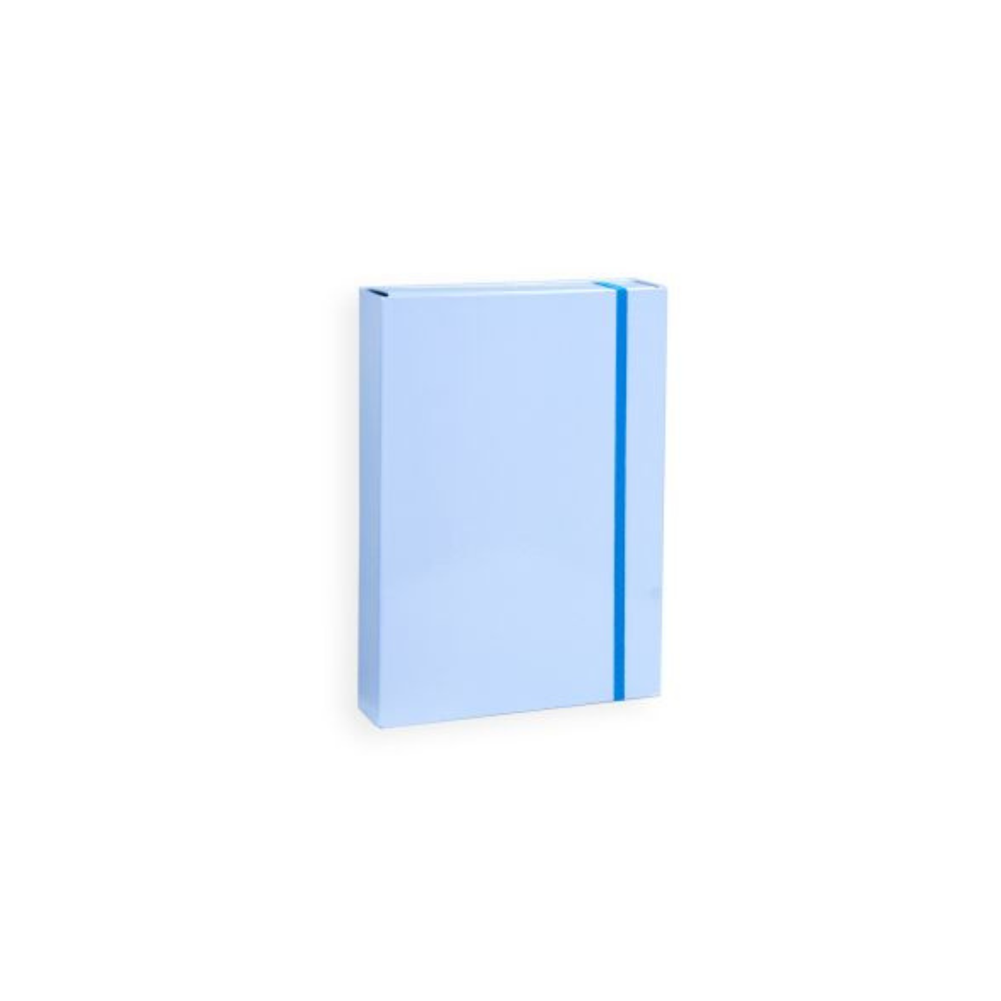 Папка кутия с ластик DINEL 24×33×5 см – светлосиня