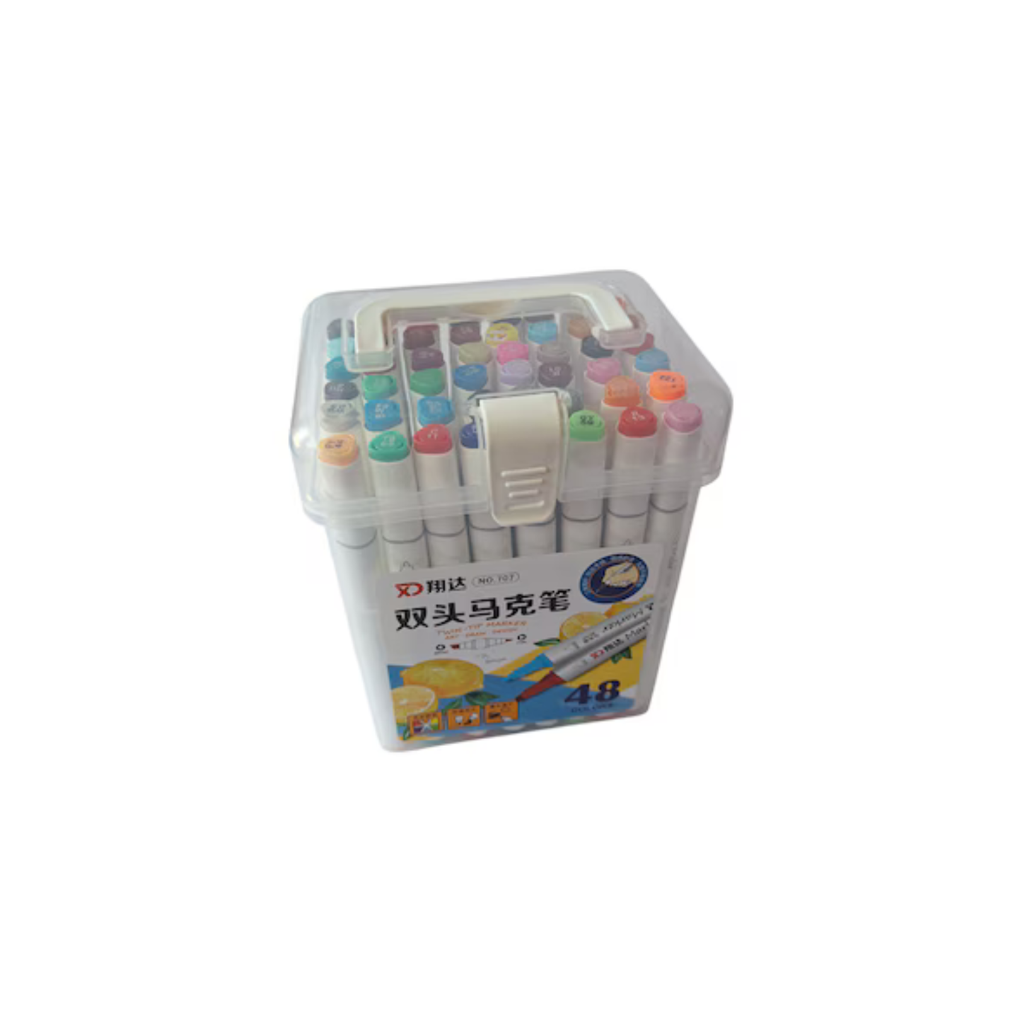 Комплект двойни маркери – 48 цвята