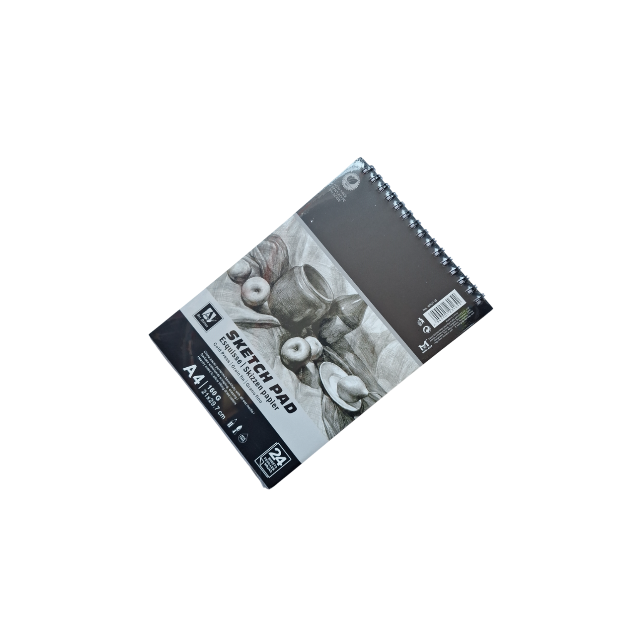 Скицник със спирала A4 – 160 г, 24 листа