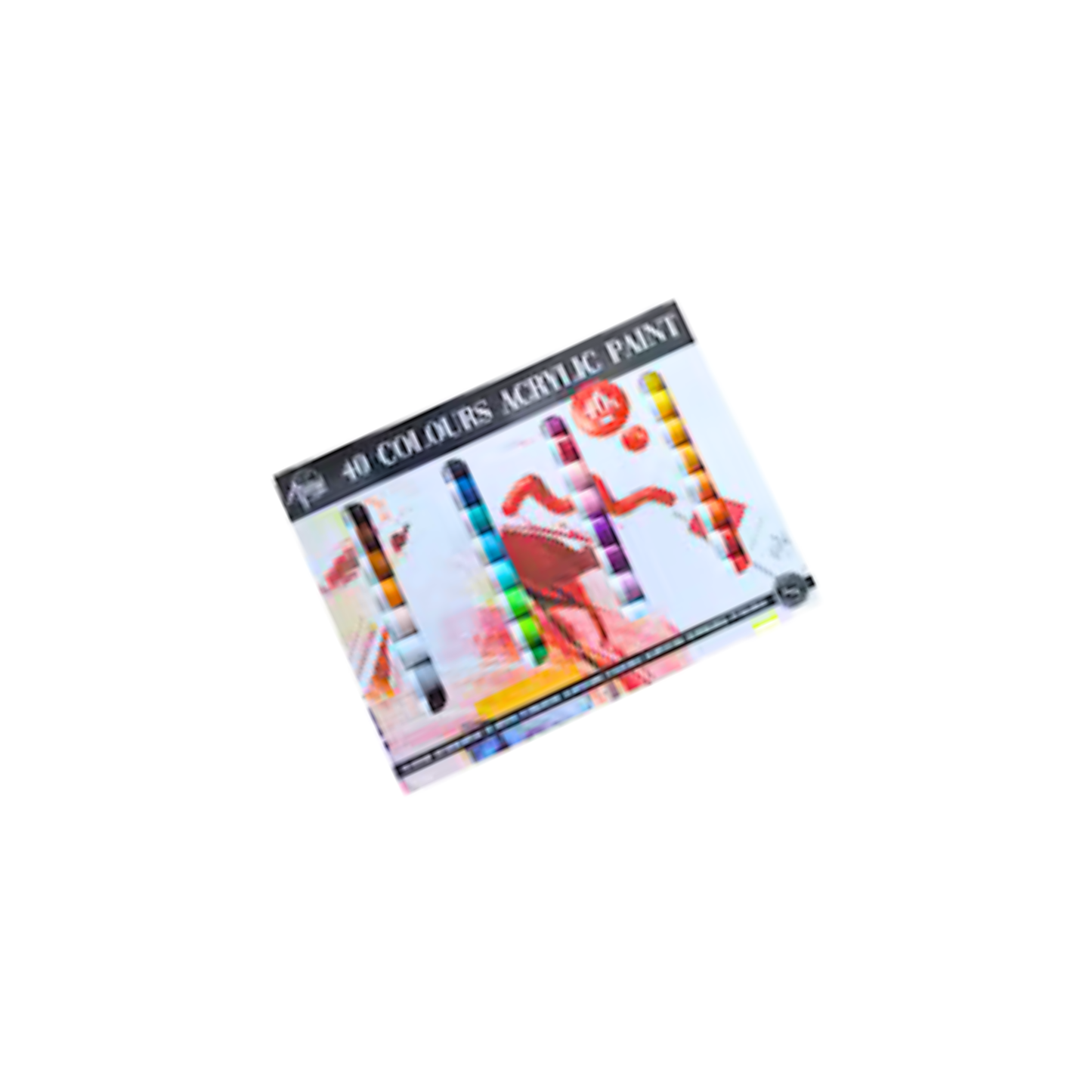 Комплект акрилни бои Artist – 40 цвята по 20 мл за рисуване
