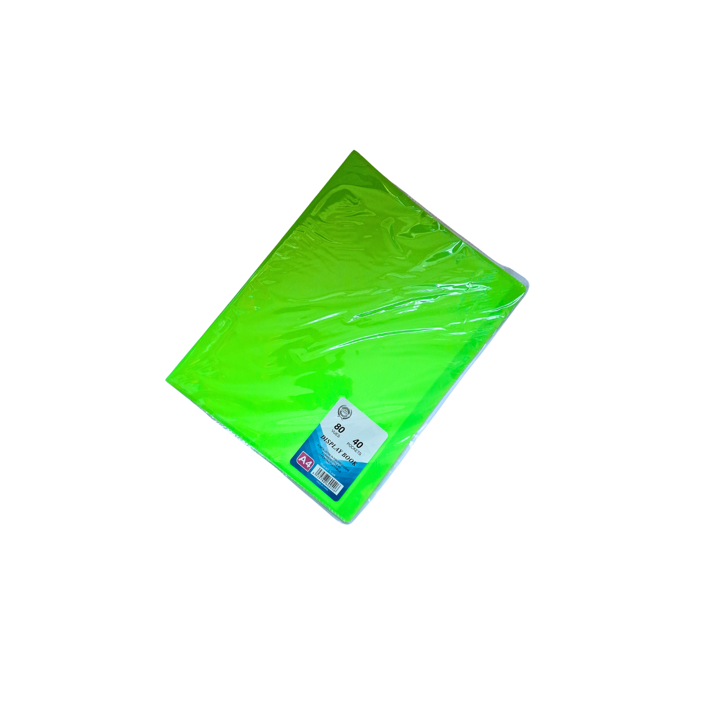 Дисплейна папка A4 с 40 джоба – зелена