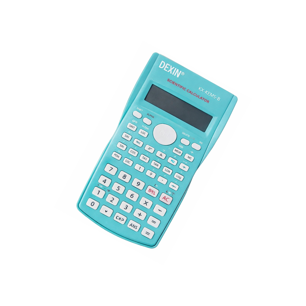 Научен калкулатор Dexin KX-KEMS-B зелен с 240 функции за училище, гимназия и университет