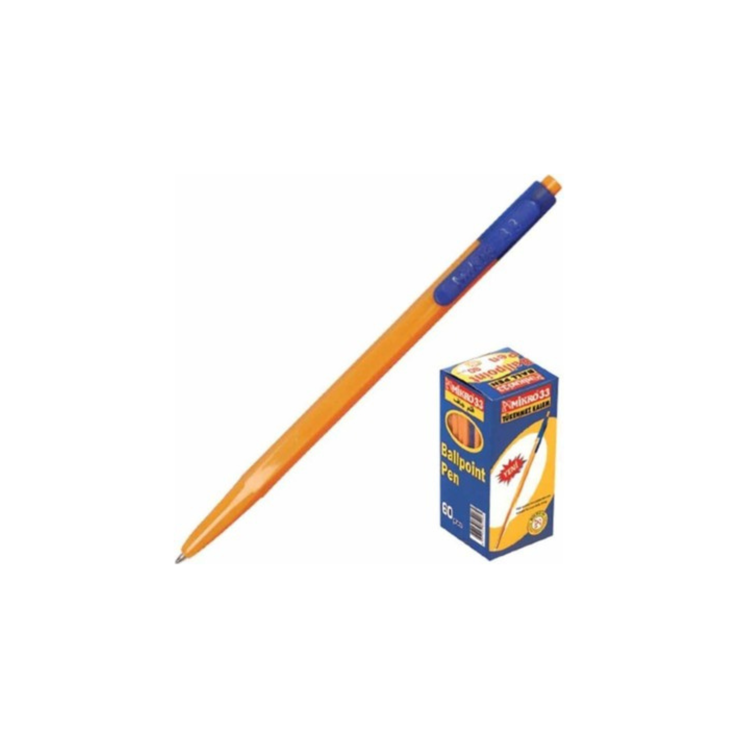 Химикалка Mikro 033 – синя, 1 mm