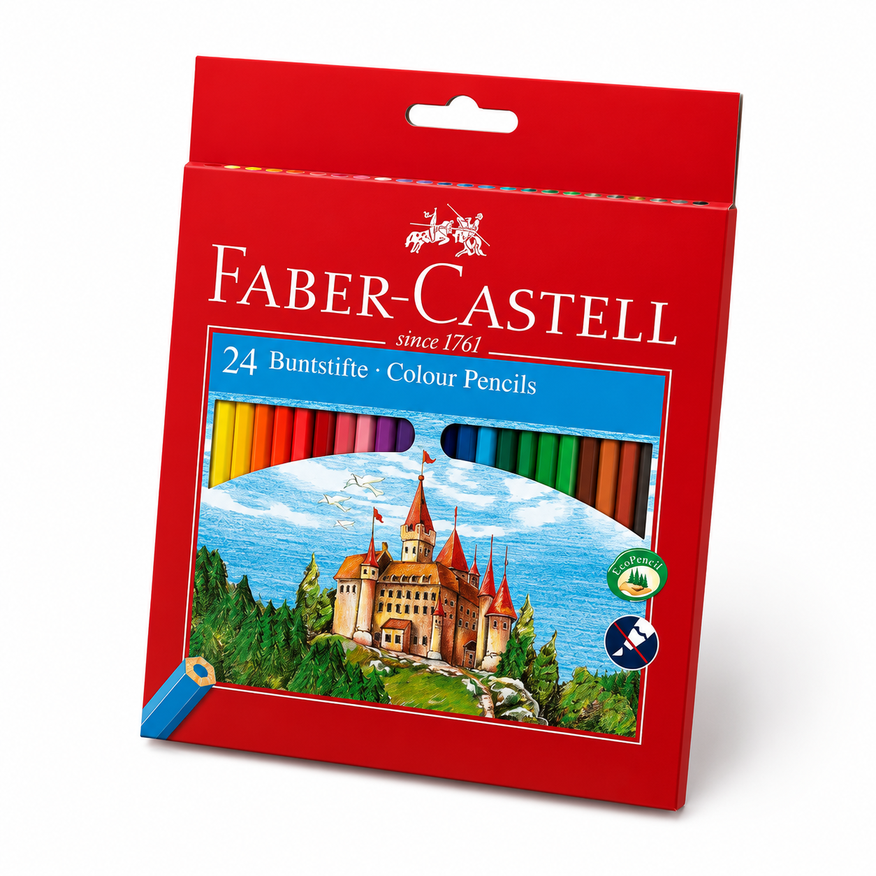 Комплект цветни моливи Faber-Castell 24 цвята