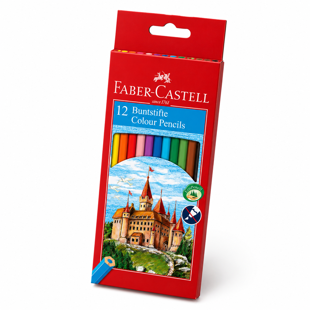 Комплект цветни моливи Faber-Castell 12 цвята