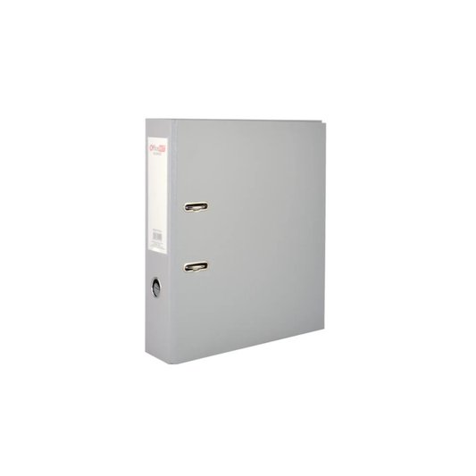 Класьор OFFICE HIT – 5 см, PP, сив