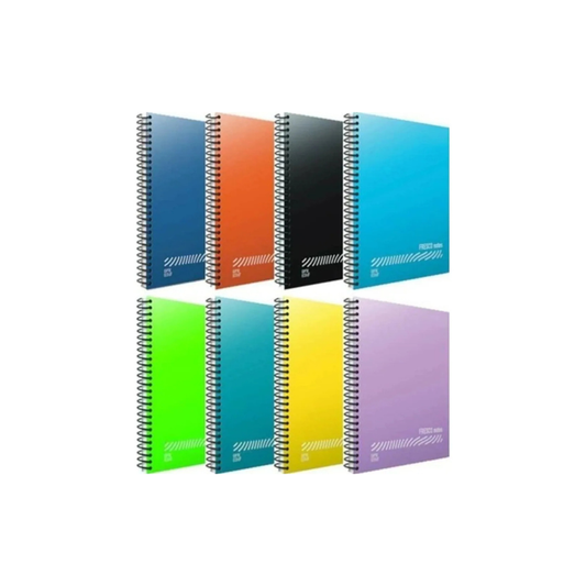 Тетрадка спирала GIPTA FRESKO A5 – PP корица, 72 листа, малки квадратчета