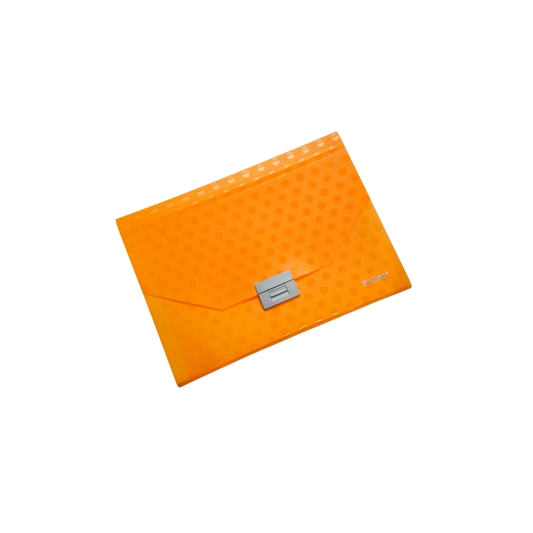 Папка PP A4 – закопчаване с ластик, 12 отделения, ЗЕЛЕНА