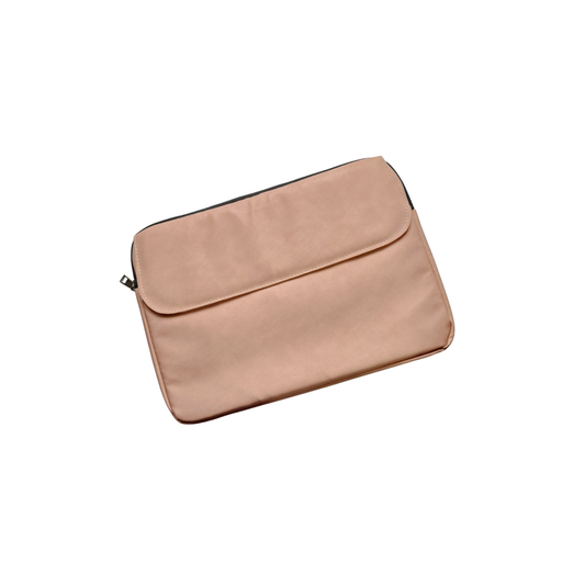 Чанта за таблет – 2 отделения, 25 × 36 см, пастелно розова