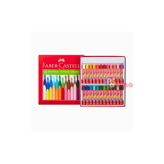 Маслени пастели FABER-CASTELL 24 цвята в метална кутия