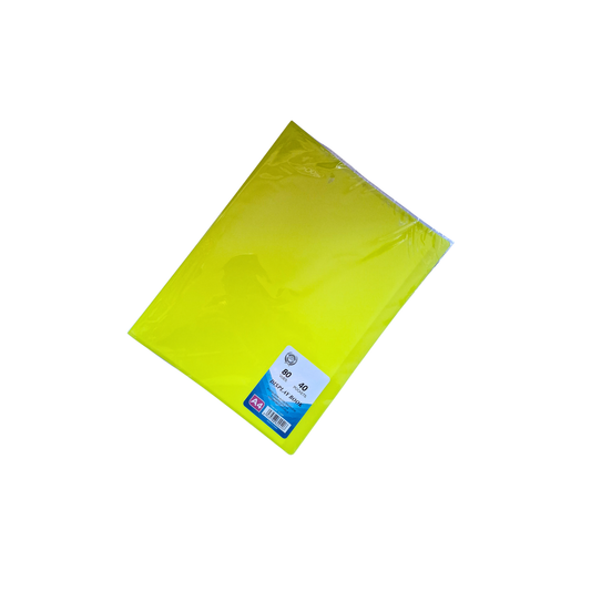 Дисплейна папка A4 с 40 джоба – жълта