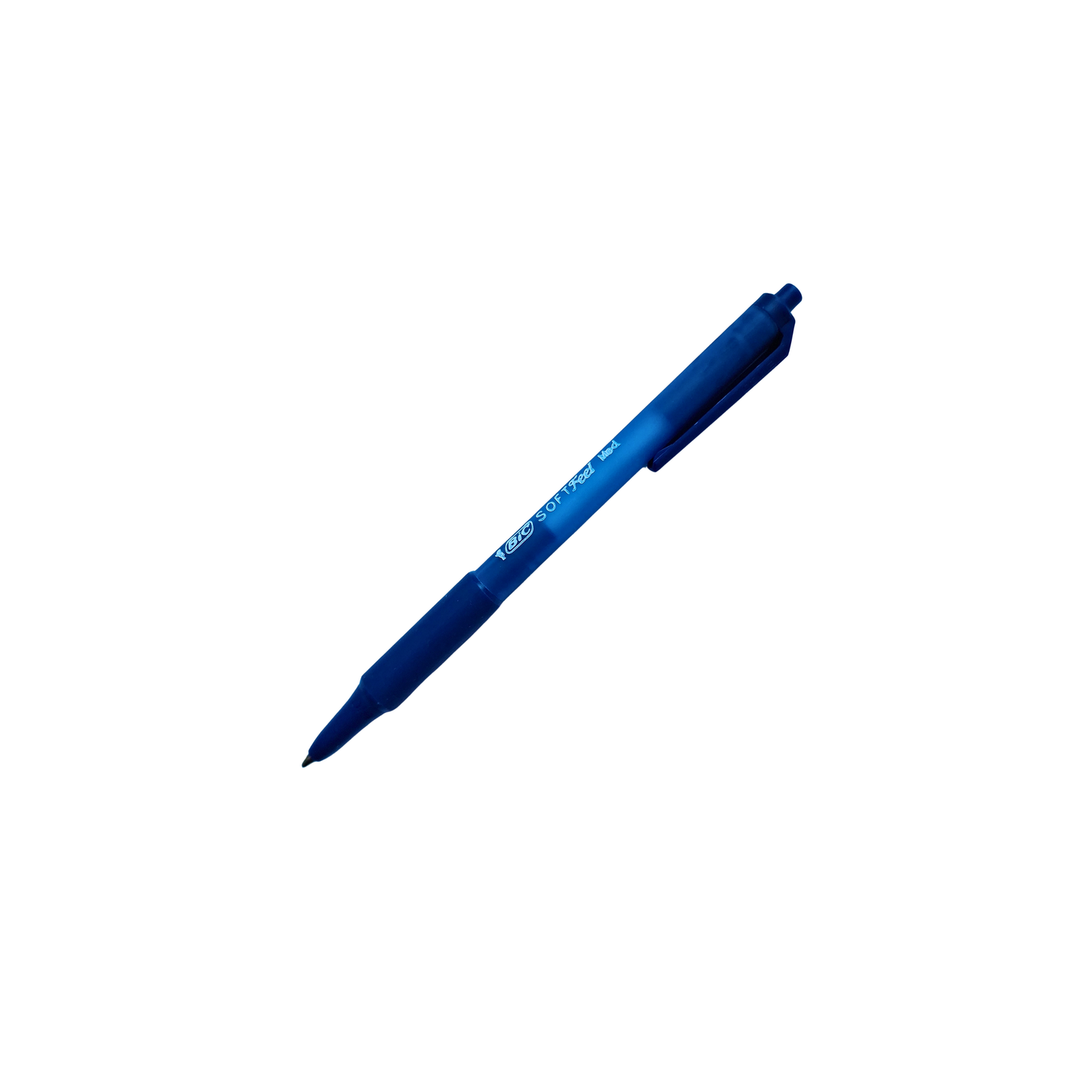 Автоматична химикалка BIC Soft Feel със синьо мастило 1 мм