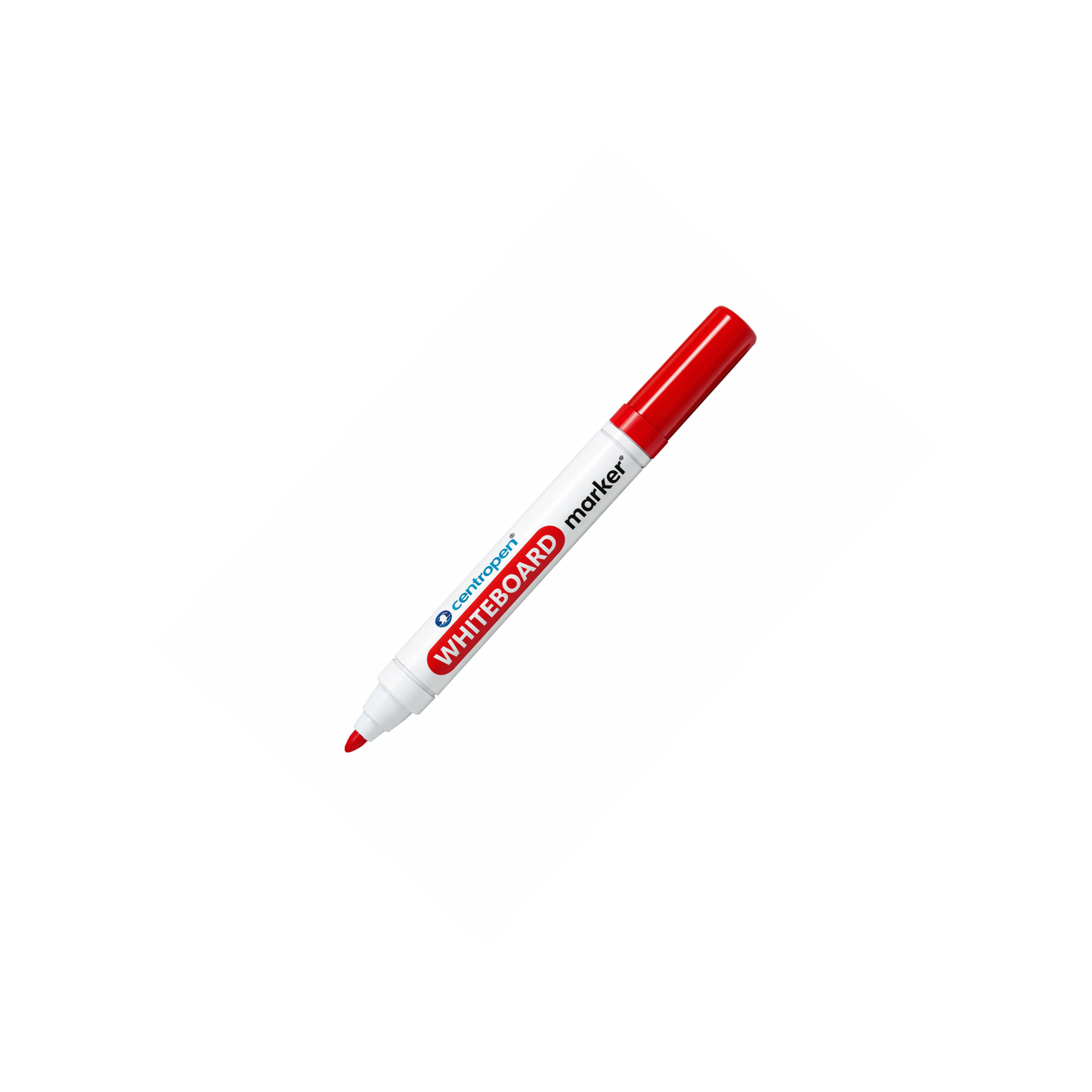 Маркер за бяла дъска CENTROPEN – червен