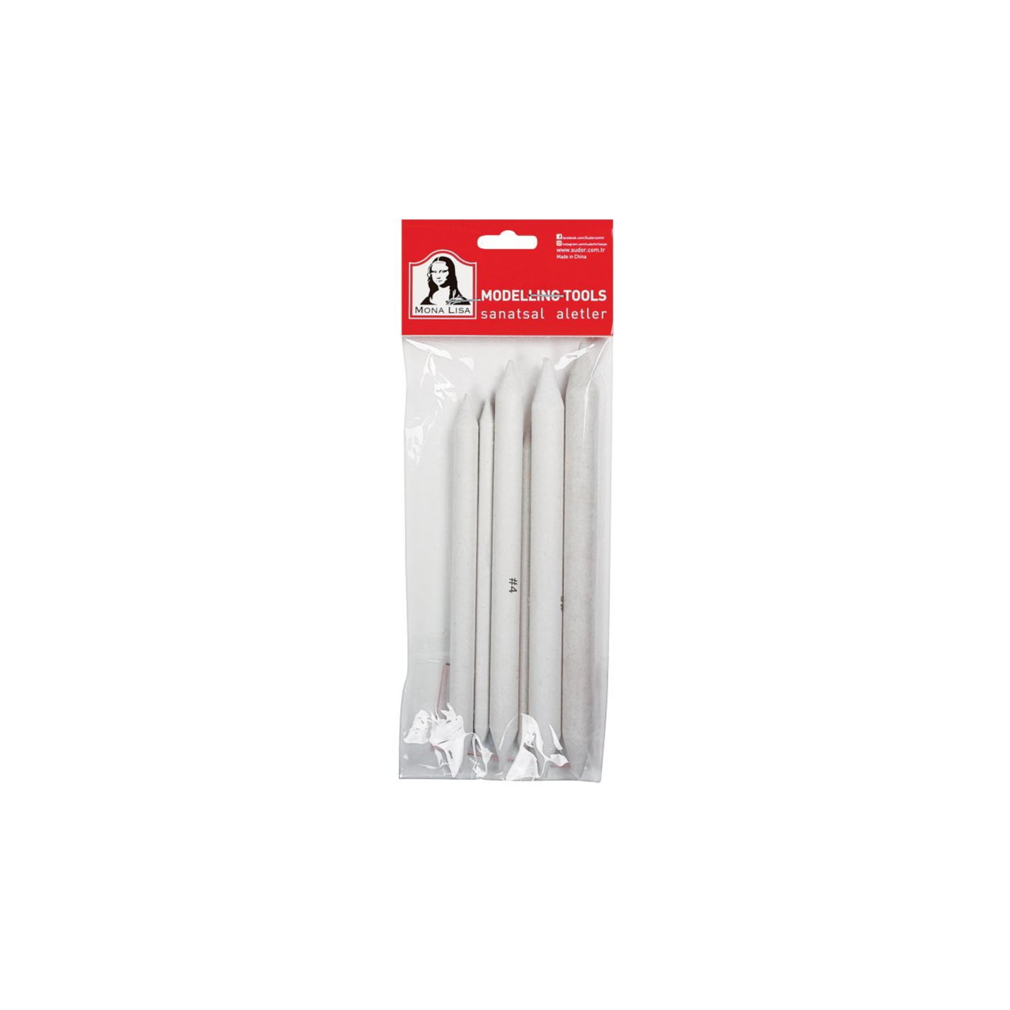 Creioane de hârtie SUDOR / blender – set de 6 bucăți