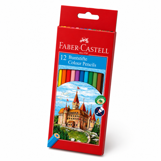 Комплект цветни моливи Faber-Castell 12 цвята